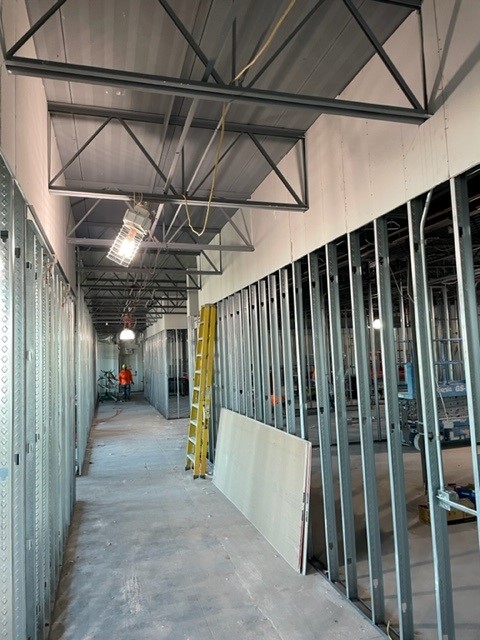 SL Main hall way framed and dry wall started.jpg